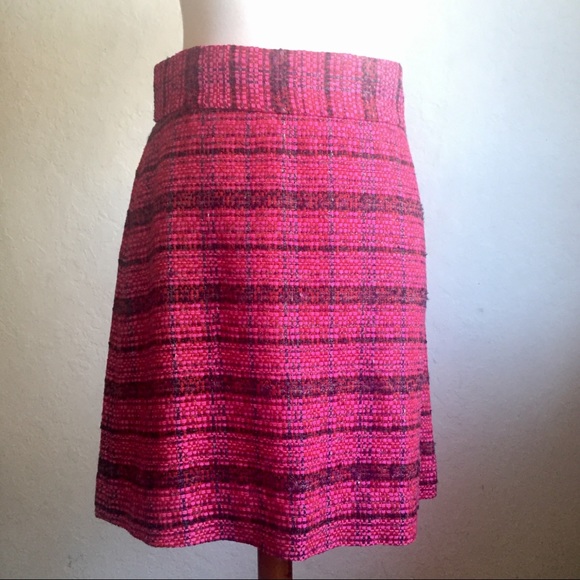 kate spade Dresses & Skirts - Kate Spade Delphina Pink Bouclé Skirt 12